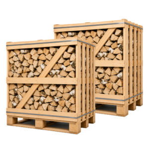 Berkenhout ovengedroogd (pallet 2 x 1 kuub)