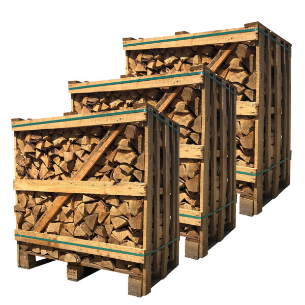 Berkenhout ovengedroogd (pallet 3 x 1 kuub)